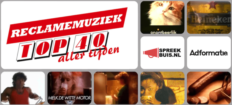 Reclamemuziek Top 40 Aller Tijden gestart (video)