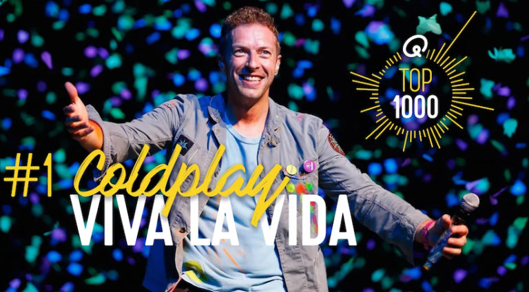 Q-Top 1000: ‘Viva La Vida’ van Coldplay op 1