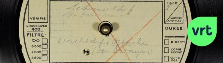 VRT-archief ontdekt uniek klankfragment over Paul van Ostaijen