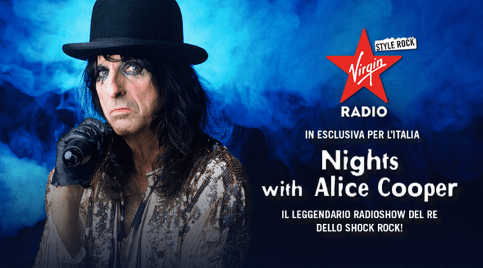 Alice Cooper, rocker maar ook begenadigd radiomaker