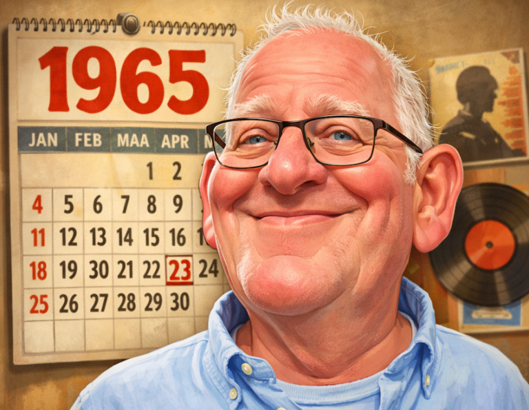 Hans Knot in 1965: Blokker, Armstrong, Churchill, Stones en Dylan...